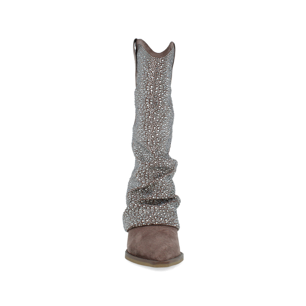 Bota Casual Trender color Taupe para Mujer