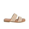 Sandalia Casual Trender color Oro  para Mujer