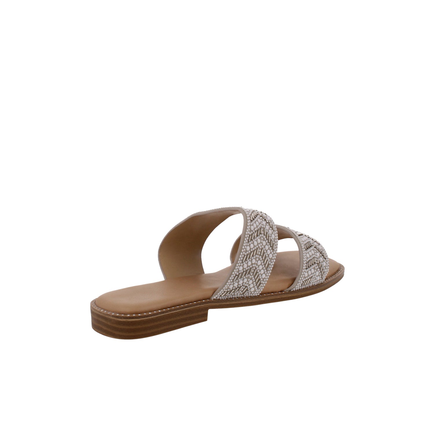 Sandalia Casual Trender color Plata  para Mujer