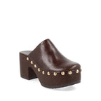 Zueco Casual Trender color Vino  para Mujer