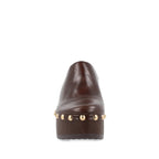 Zueco Casual Trender color Vino  para Mujer