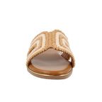Sandalia Casual Trender color Camel para Mujer