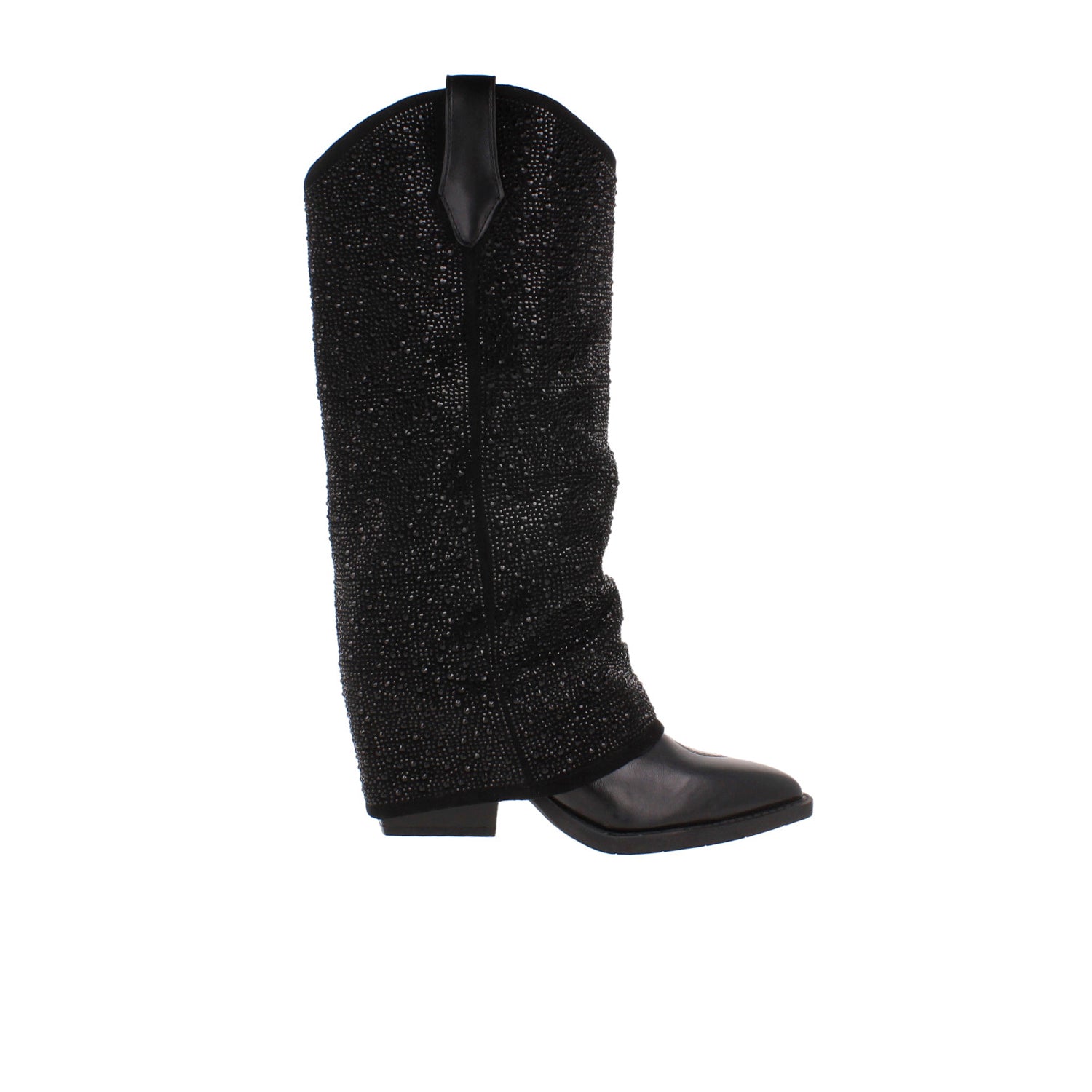 Bota Casual Trender color Negro para Mujer