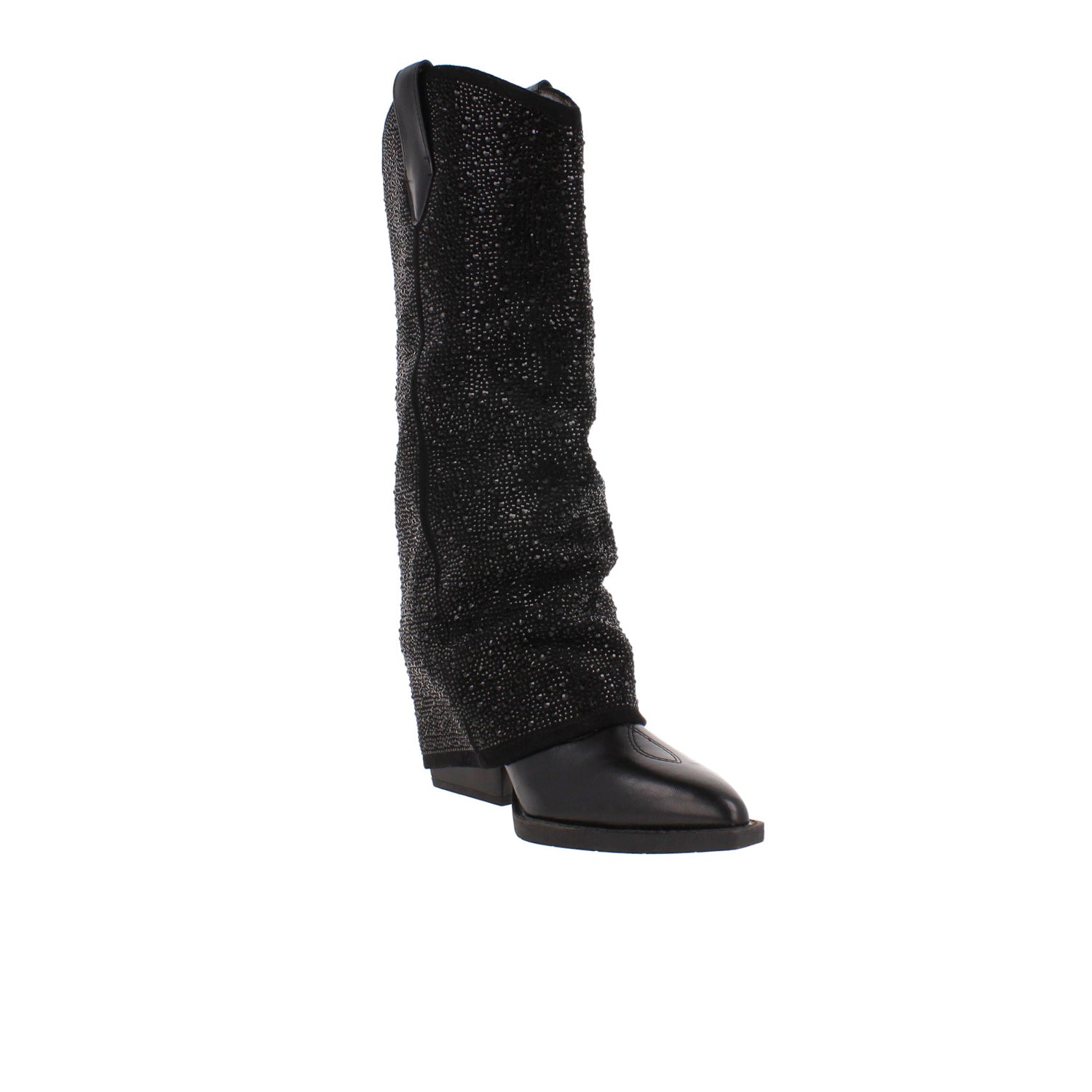 Bota Casual Trender color Negro para Mujer