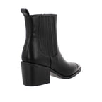 Bota Casual Trender color Negro para Mujer con punta metalica