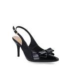 Zapatilla de Vestir Trender color Negro para Mujer con detalle de moño