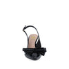 Zapatilla de Vestir Trender color Negro para Mujer con detalle de moño