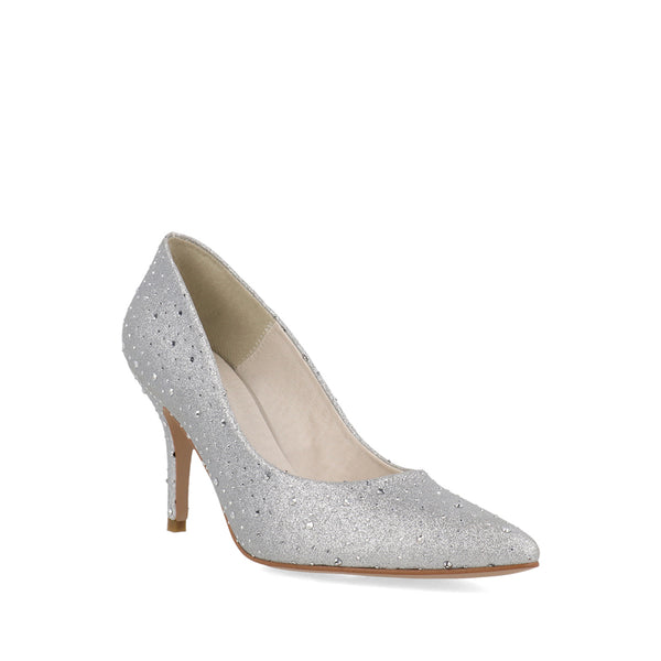 Zapatilla de Vestir Xgales color Plata para Mujer