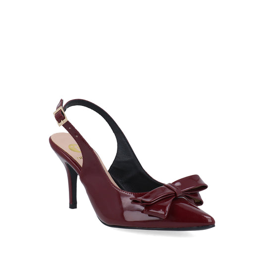 Zapatilla de Vestir Trender color Cereza para Mujer