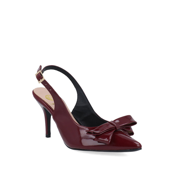 Zapatilla de Vestir Trender color Cereza para Mujer