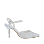 Zapatilla de Fiesta Trender color Plata para Mujer