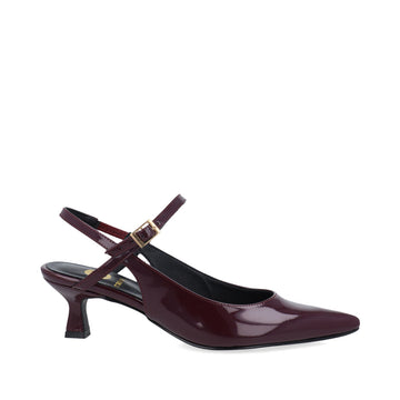 Zapatilla de Fiesta Trender color Vino para Mujer