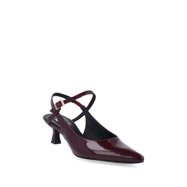 Zapatilla de Fiesta Trender color Vino para Mujer