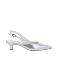 Zapatilla de Fiesta Trender color Plata para Mujer