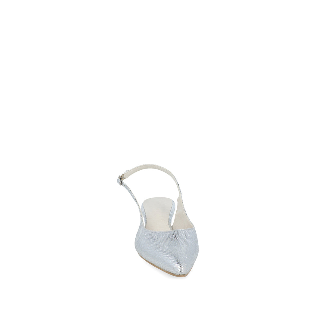 Zapatilla de Fiesta Trender color Plata para Mujer