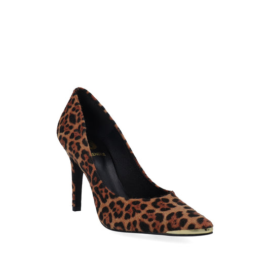 Zapatilla de Fiesta Trender color Leopardo para Mujer