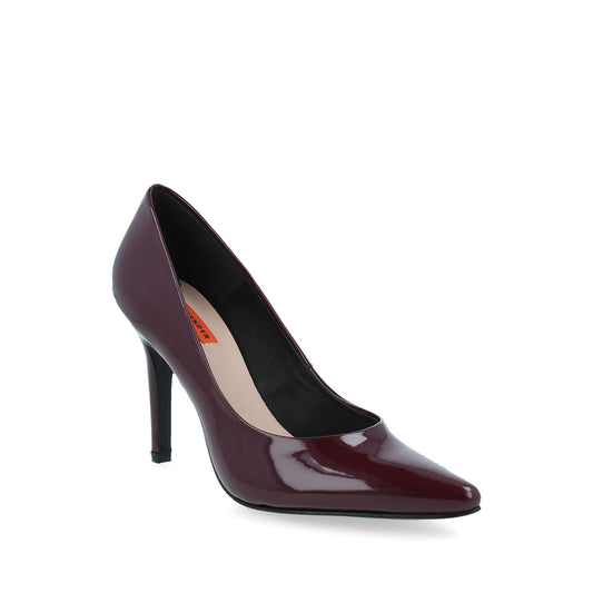Zapatilla de Vestir Trender color Vino para Mujer