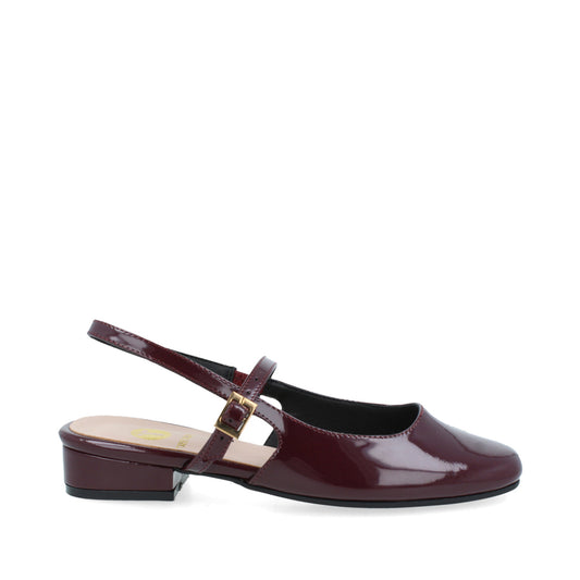 Balerina Casual Trender color Vino para Mujer