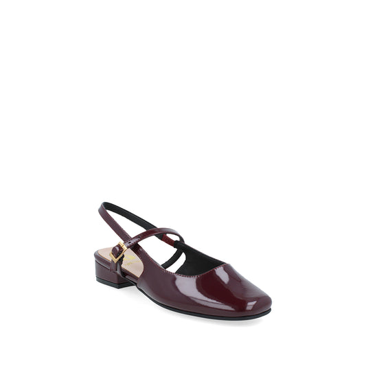Balerina Casual Trender color Vino para Mujer