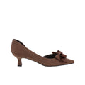 Zapatilla de Vestir Trender color Topo para Mujer