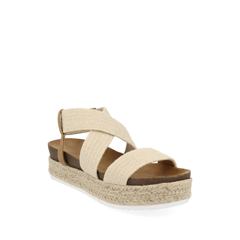 Alpargata Casual Trender color Beige para Mujer