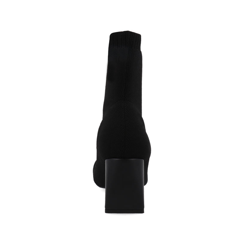 Botín de Tacón Trender color Negro para Mujer