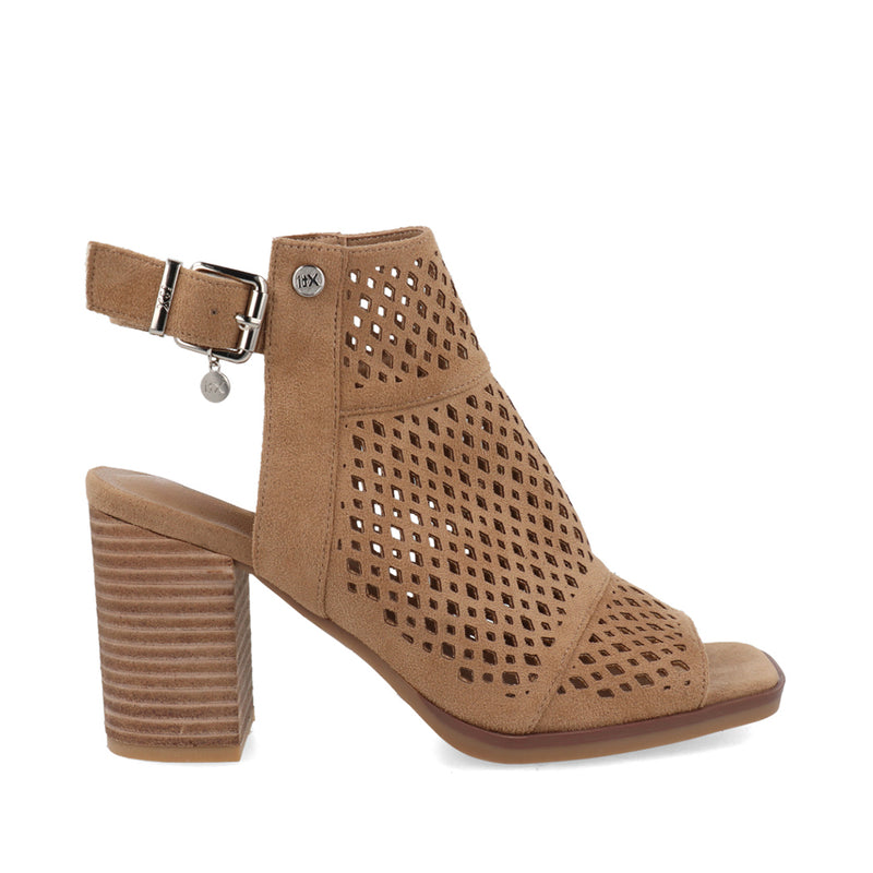 Botín Summer Trender color Camel para Mujer