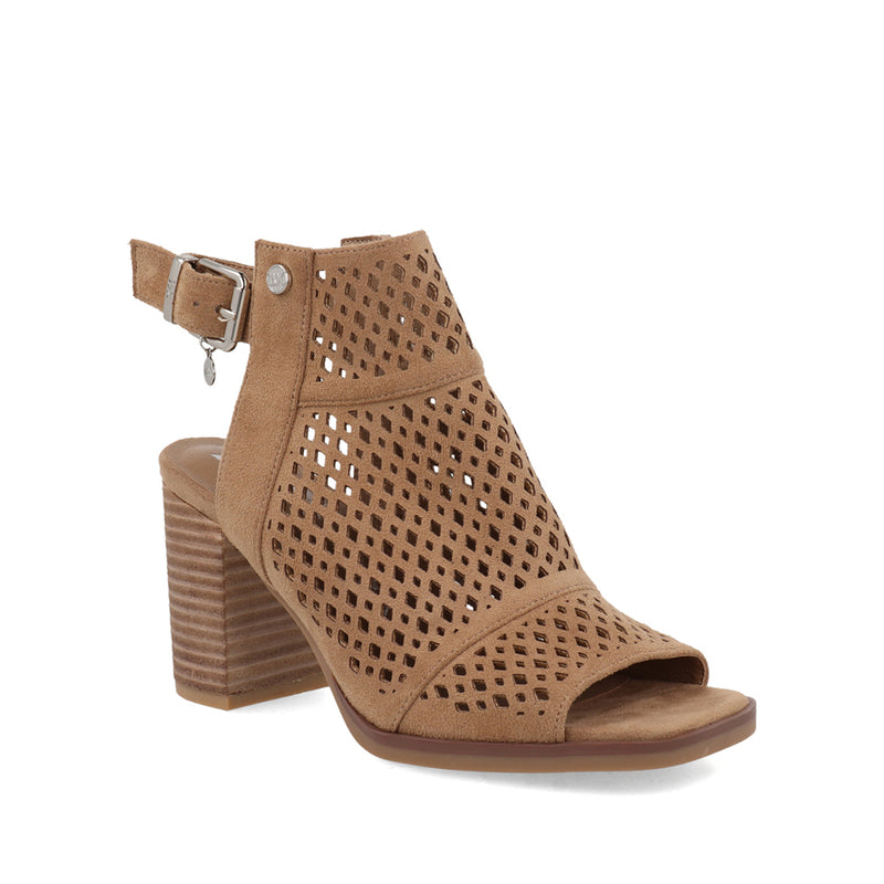 Botín Summer Trender color Camel para Mujer