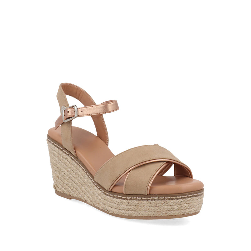 Alpargata Casual Trender color Beige para Mujer