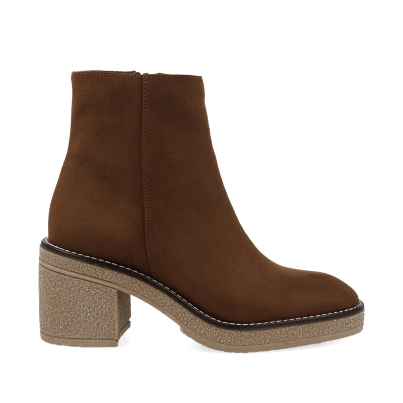 Botin Casual Xxti color Camel para Mujer