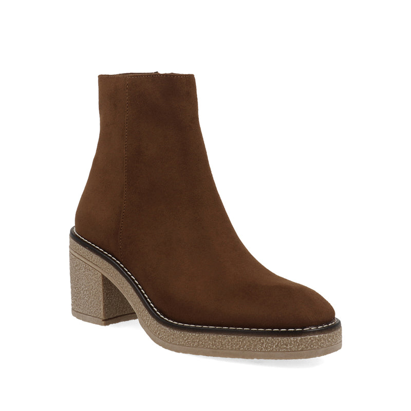 Botin Casual Xxti color Camel para Mujer