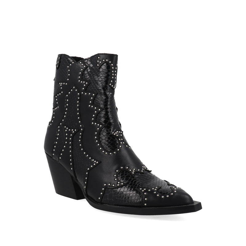 Botin Casual Xxti color Negro para Mujer