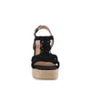 Sandalia Casual Trender color Negro para Mujer