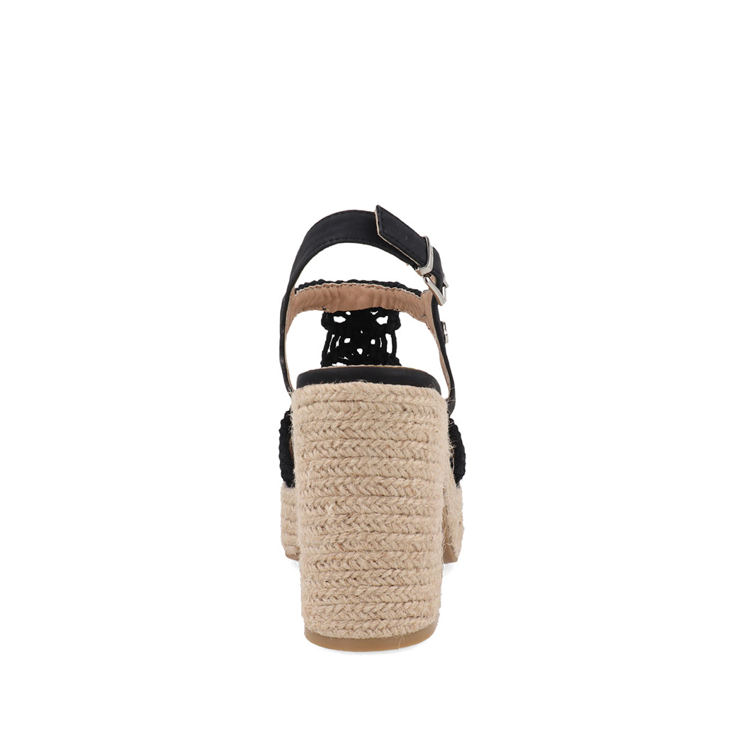 Sandalia Casual Trender color Negro para Mujer