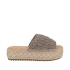 Sandalia Casual Trender color Taupe para Mujer