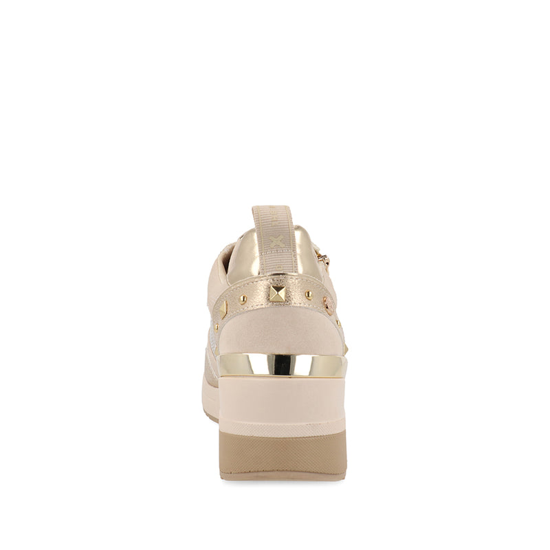Tenis Urbano Trender color Oro para Mujer