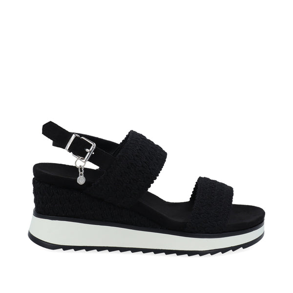 Sandalia Casual Trender color Negro para Mujer