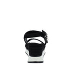 Sandalia Casual Trender color Negro para Mujer
