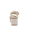 Sandalia Casual Trender color Beige para Mujer