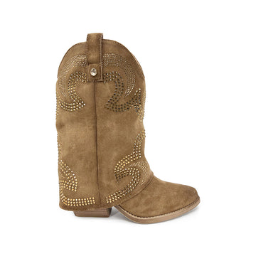 Bota Casual Trender color Camel para Mujer