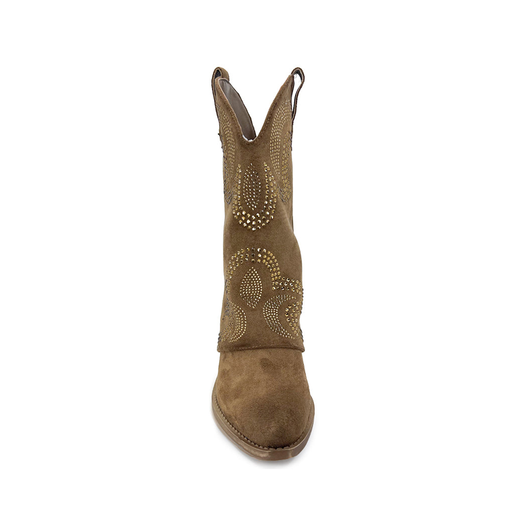 Bota Casual Trender color Camel para Mujer