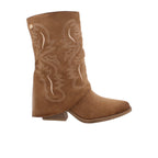 Botin Casual Xti color Camel para Mujer