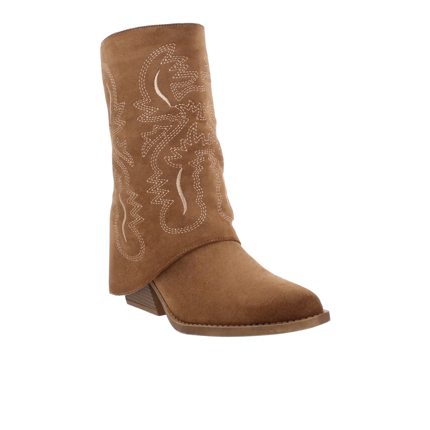 Botin Casual Xti color Camel para Mujer