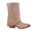Botin Casual Xti color Beige para Mujer