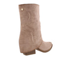Botin Casual Xti color Beige para Mujer