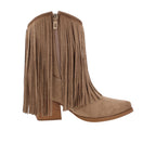 Botin Casual Xti color Taupe para Mujer