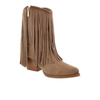 Botin Casual Xti color Taupe para Mujer