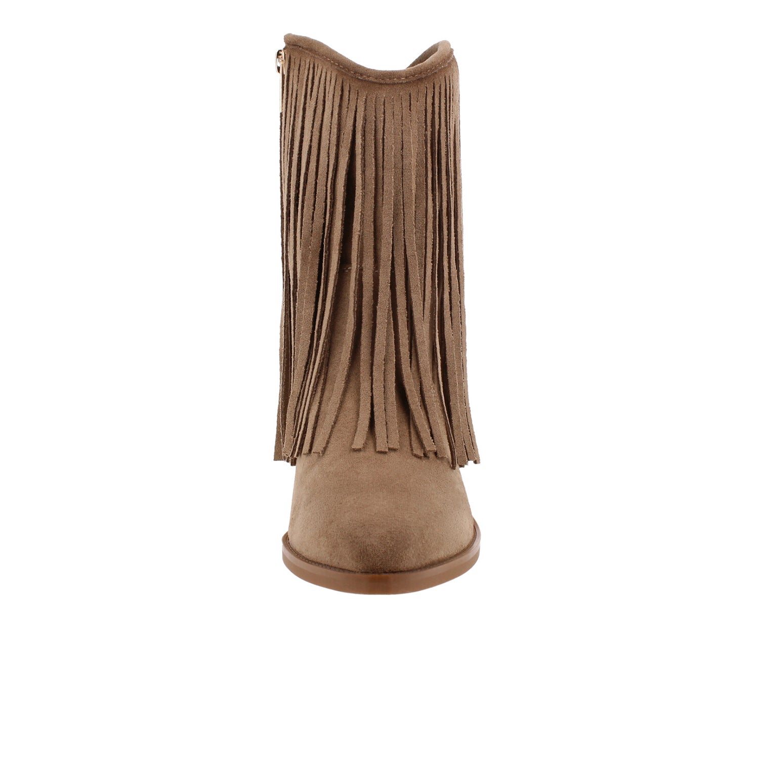 Botin Casual Xti color Taupe para Mujer