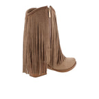 Botin Casual Xti color Taupe para Mujer