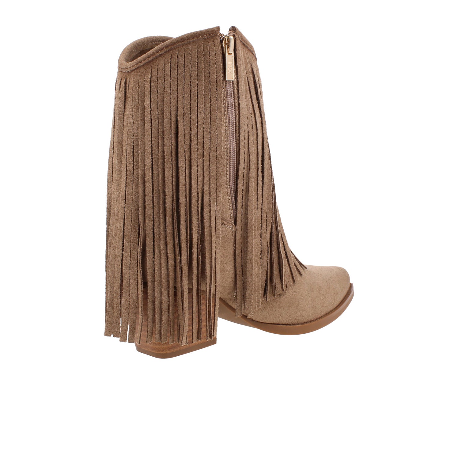 Botin Casual Xti color Taupe para Mujer